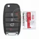 Genuine Kia Sportage Flip Key Remote 2016 2020 P/N: 95430 D9100 Frequency 433MHz