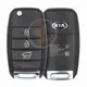 Genuine Kia Sportage Flip Key Remote 2016 2020 P/N: 95430 D9100 Panic Button Yes