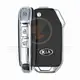 Genuine Kia Sportage Flip Key Remote 2018 2022 P/N: 95430 D9420 Remote Type Flip Key Remote
