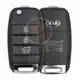 Genuine Kia Picanto Morning Flip Key Remote 2017 2019 P/N: 95430 G6600 Remote Type Flip Key Remote