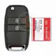 Genuine Kia Soluto Pegas Flip Key Remote 2019 2021 P/N: 95430 H7100 Frequency 433MHz