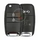 Genuine Kia Soluto Pegas Flip Key Remote 2019 2021 P/N: 95430 H7100 Transponder Chip Hitag 3
