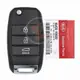 Genuine Kia Rio Flip Key Remote 2018 2019 P/N: 95430 H9600 433MHz Frequency 433MHz