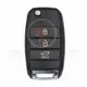 Genuine Kia Rio Flip Key Remote 2018 2019 P/N: 95430 H9600 433MHz Buttons 3