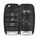 Genuine Kia Rio Flip Key Remote 2018 2021 P/N: 95430 H9700 433MHz Panic Button Yes
