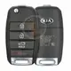 Original Kia Rio Klappschlüssel Fernbedienung 2018 2021 P/N: 95430 H9800 433 MHz Panikknopf Ja