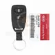 Genuine Kia Sportage Remote Key 2005 2008 P/N: 95430 1F210 315MHz Frequency 315MHz