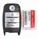 Genuine Kia Forte Smart Proximity 2014 2016 P/N: 95440 A7500 315MHz Transponder Chip ID 8A