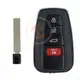 KeyDiy TB36 4 pour Toyota clé intelligente universelle à distance 3 + 1 boutons bouton panique oui