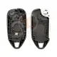 Mg 3 2025 flip remote key shell 3 buttons aftermarket brand inside