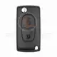 Flip key remote 2 buttons front