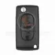 Flip key remote 3 buttons front