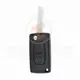 Peugeot 407 Flip Key Remote 2006 2011 433MHz 3 Buttons Buttons 3