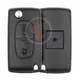 Peugeot 407 Flip Key Remote 2011 2014 433MHz 2 Buttons Remote Type Flip Key Remote
