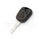 Peugeot 607 head remote key shell 2 buttons ne78 blade 3d 1