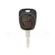 Peugeot 607 head remote key shell 2 buttons ne78 blade front