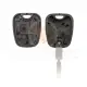 Peugeot 607 head remote key shell 2 buttons ne78 blade inside