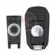 Original Peugeot 508 Flip Key Remote 2014 2018 P/N: 1609365180 433MHz Frequency 433MHz