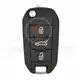 Original Peugeot 508 Flip Key Remote 2014 2018 P/N: 1609365180 433MHz Buttons 3