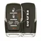 Original ram 1500 2025 smart remote key 5 buttons 68523814aa