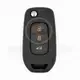 Original Renault MEGANE 3 Captur Flip Key Remote 2013 2017 434MHz Panic Button No