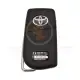 Toyota hilux fortuner 2017 2019 2 button flip key 433mhz back