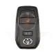 Original toyota bz4x smart remote key 3 buttons 433mhz front
