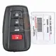 Genuine Toyota Camry Hybrid Smart Proximity 2018 2023 P/N: 89904 06220 Buttons 4