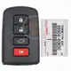 Genuine Toyota Land Cruiser Harrier Smart Proximity 2016 2018 P/N: 89904 60K00 Frequency 433MHz
