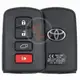 Genuine Toyota Land Cruiser Harrier Smart Proximity 2016 2018 P/N: 89904 60K00 Panic Button Yes