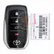 Genuine Toyota Land Cruiser Smart Proximity 2016 2019 P/N: 89904 60M70 Frequency 433MHz