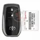 Genuine Toyota Land Cruiser Smart Proximity 2017 2019 P/N: 89904 60N10 Buttons 2