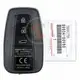 Genuine Toyota Land Cruiser Smart Proximity 2020 2021 P/N: 89904 60V60 Buttons 3