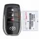 Genuine Toyota Land Cruiser Smart Proximity 2020 2022 P/N: 89904 60X60 Transponder Chip ID 8A