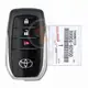 Original Toyota Land Cruiser Smart Proximity 2020 2022 P/N: 89904 60Y00 Frequenz 433 MHz