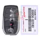 Genuine Toyota Land Cruiser Smart Proximity 2020 2022 P/N: 89904 60Y40 Panic Button Yes