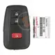 Genuine Toyota Corolla Smart Proximity 2019 2021 P/N: 8990H 12180 Frequency 315MHz