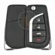 Toyota Camry Flip Key Remote 2018 2019 433MHz 4 Buttons Remote Type Flip Key Remote