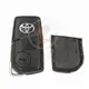 Refurbished Flip Key Remote Toyota Camry 2018 433MHz 3 Buttons Frequency 433MHz