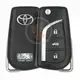 Refurbished Flip Key Remote Toyota Camry 2018 433MHz 3 Buttons Panic Button No