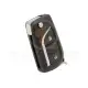 Original toyota hilux flip key 3 button 433mhz ba2ta no chip 3d2