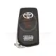 Original toyota hilux flip key 3 button 433mhz ba2ta no chip back