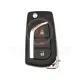 Original toyota hilux flip key 3 button 433mhz ba2ta no chip front