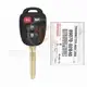 Genuine Toyota Corolla Altis Head Key Remote 2014 P/N: 89070 02B40 Buttons 4