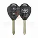 Mando a distancia original Toyota Prado Head Key 2010 2012 P/N: 89070 12840 Botón de pánico No