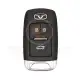 Original kaiyi x3 pro 2023 smart remote key 3 buttons front