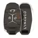 Original lynk co smart key 3 buttons 433mhz fsk