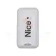 Nice era inti inti2 garage remote control 2 buttons 433mhz back