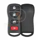 Flip Key Remote Nissan X Trail TIIDA 315MHz 4 Buttons Aftermarket Panic Button Yes