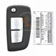 Genuine Nissan Kicks Rogue Flip Key Remote 2015 2021 P/N: H0561 4CA0B Buttons 2